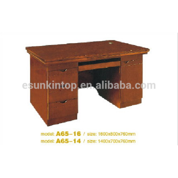 Bureau de bureau de petite taille, bureau de bureau mdf, finition de tapis de bureau (A65)